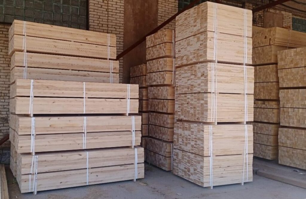 Birch lumber